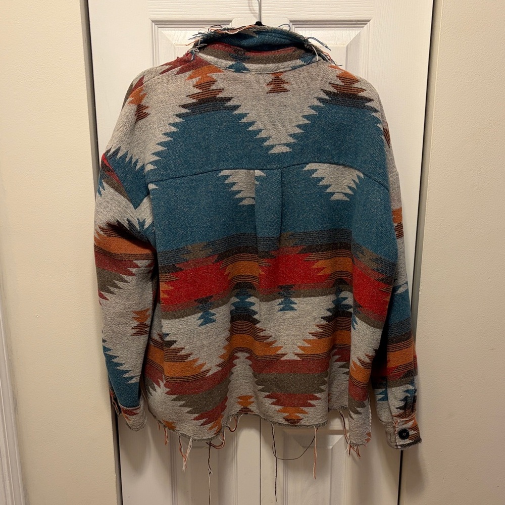 LA MIEL Multicolor Aztec Jacket - Picture 2 of 2